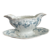 Maastricht earthenware sauce boat, Clara model