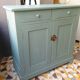 Parisian sideboard gray blue green