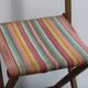 Old wooden folding chair