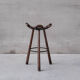Brutalist Mid-Century 'Marbella' Bar Stool (2 Available)