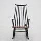 1960s Varjosen Puunjalostus Beech Rocking Chair, Finland