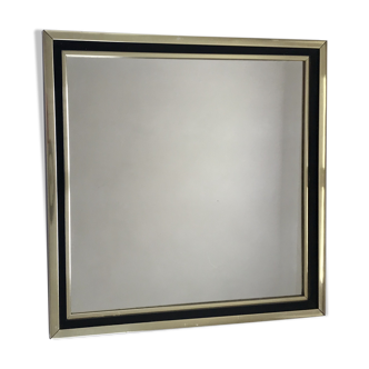 Golden vintage mirror 46x46cm