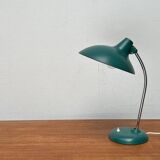 German green table lamp 6786 from the mid-century by Christian Dell for Kaiser Idell, 1960s.