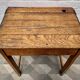 Vintage Wooden School Desk with Storage #D381