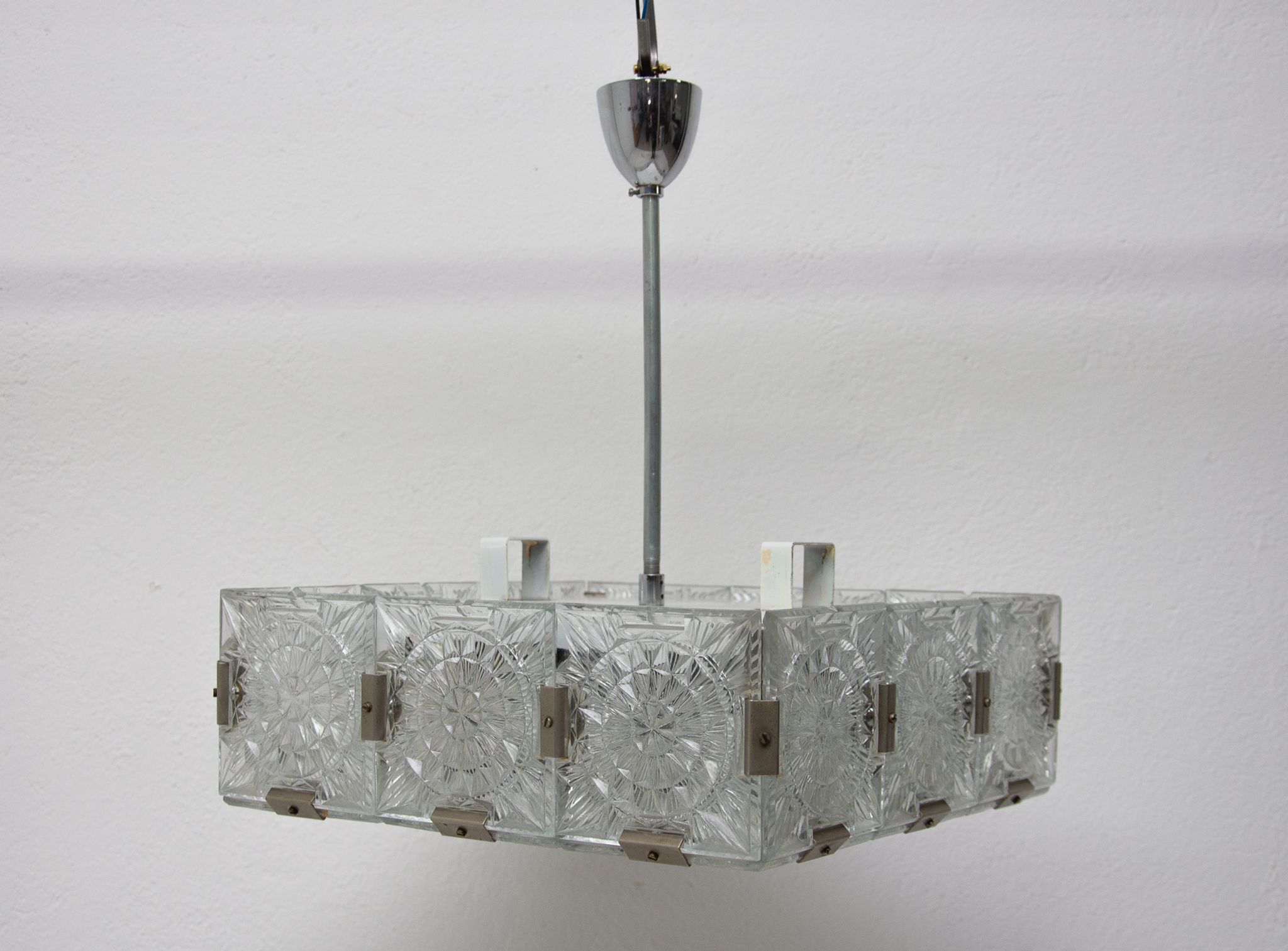 Hanging lamp by Kamenický Šenov, 1970