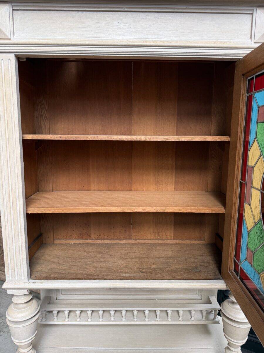 Pair of two-body buffets in solid oak from the early 20th century.
