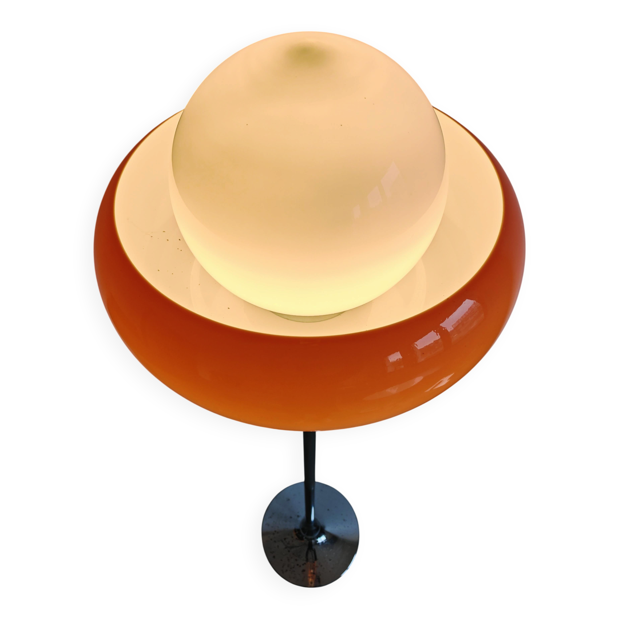 Mid Century Modern Floor Lamp "Jadran" or "Tulip" by Harvey Guzzini