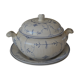 Soup pot Faience Villeroy and Boch Dresden Saxony late 19th