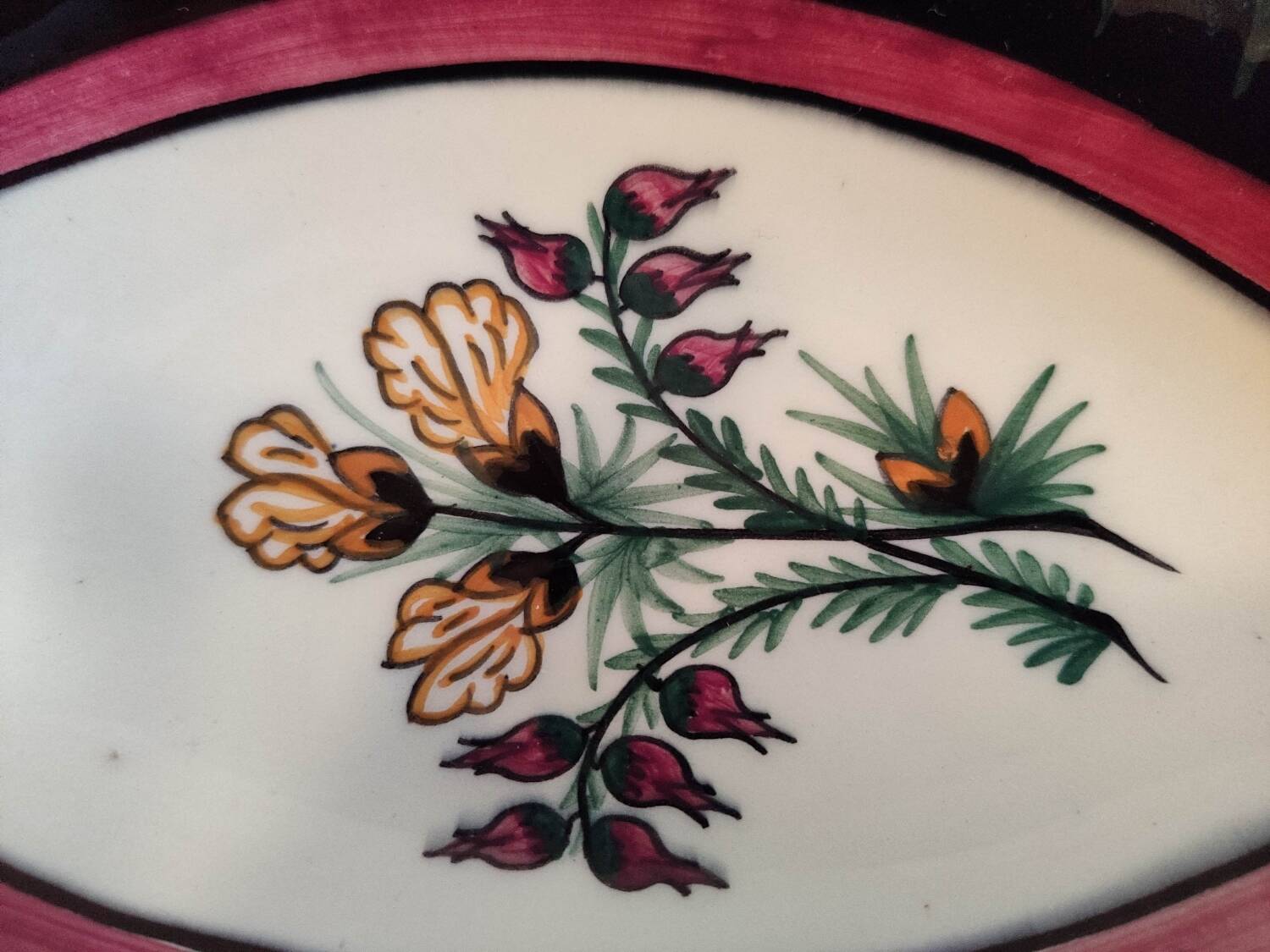 Fish platter in like-new condition, Henriot Quimper