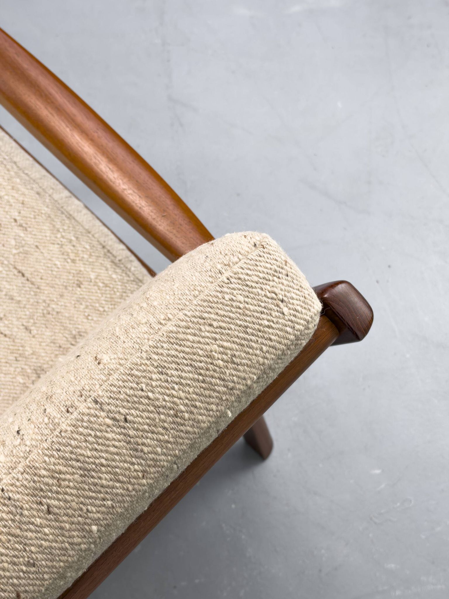 3-Seater Senator Sofa in Teak by Ole Wanscher for Cado, 1975