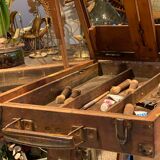 Old collapsible wooden painter's easel