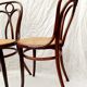 Paire de chaises cannées J&J Kohn  n°36