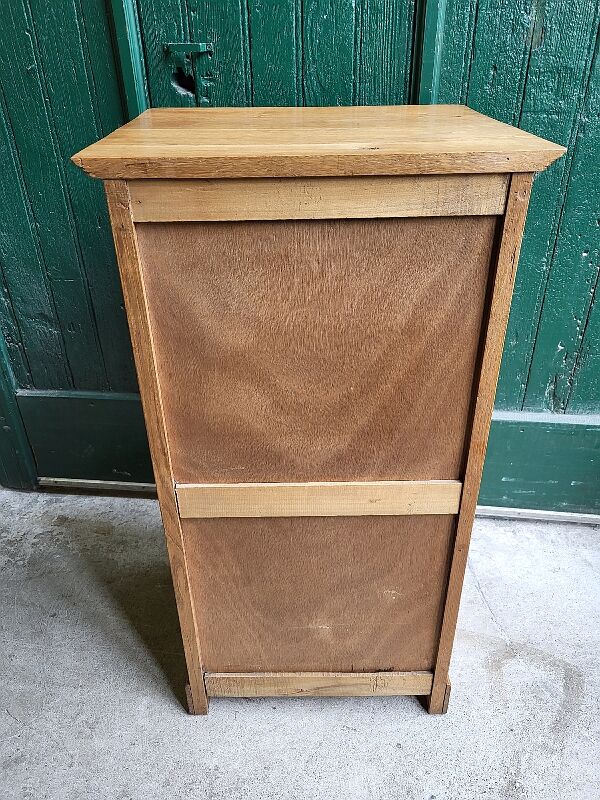 Curtain binder in blond chene from the years 1950 vintage