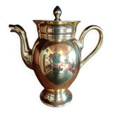 Chimera spout coffee pot in porcelain covered with gilding, Delvaux Paris
