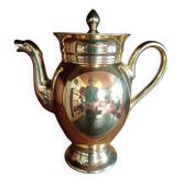 Verseuse à café bec chimère en porcelaine couverte de dorure, Delvaux paris