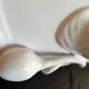 Pot cover in white earthenware
