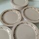 Plats à gâteaux et assiettes à dessert Longwy modèle Betty