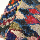 Moroccan berber carpet boucherouite 161x92cm