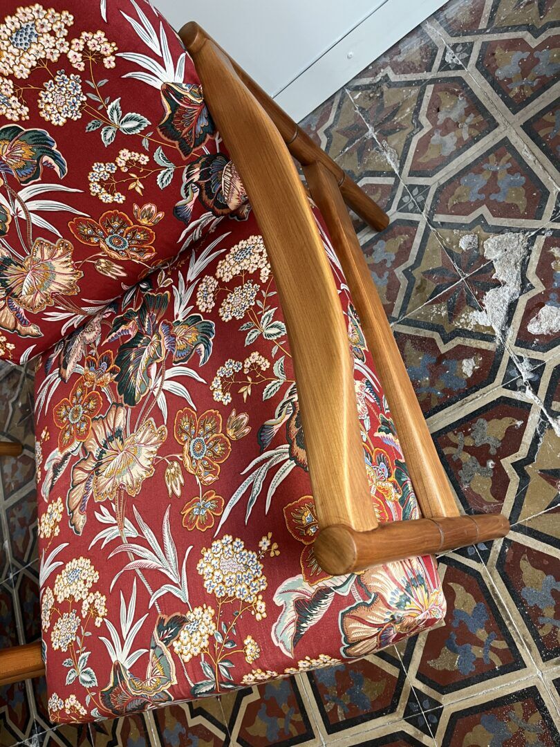 Fauteuil scandinave – Botanique