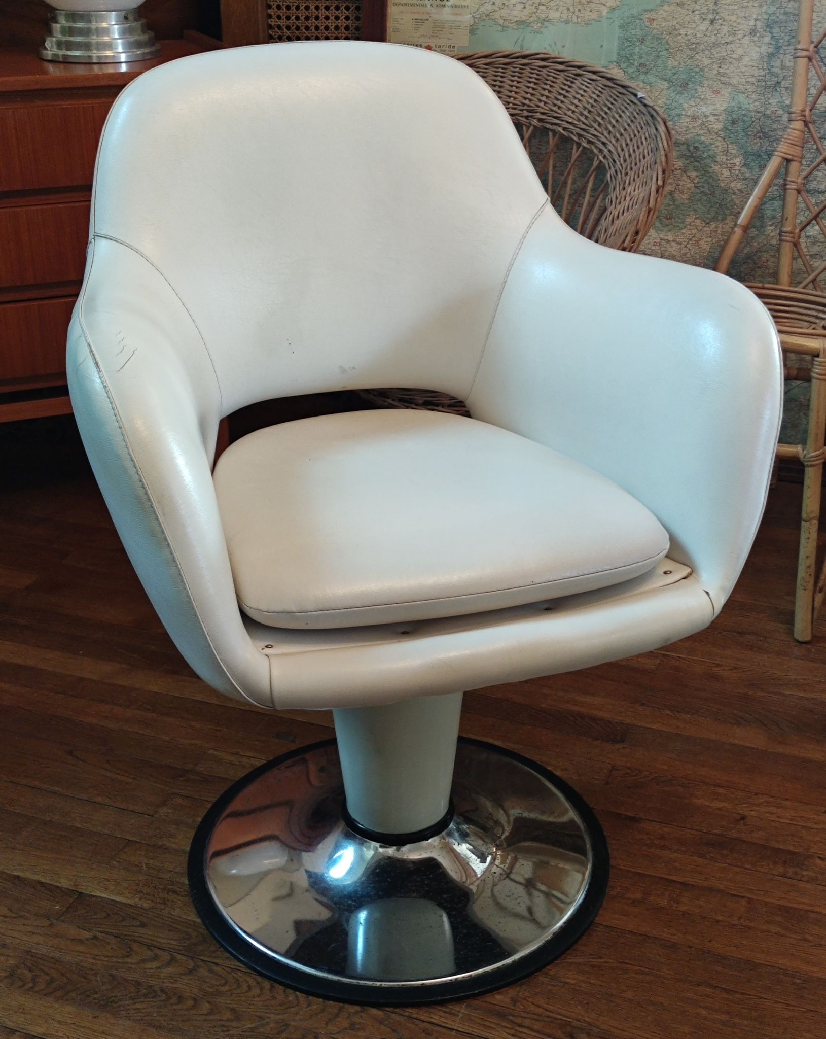 Fauteuil design années 1970