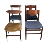 Set of 4 chairs from the 60's