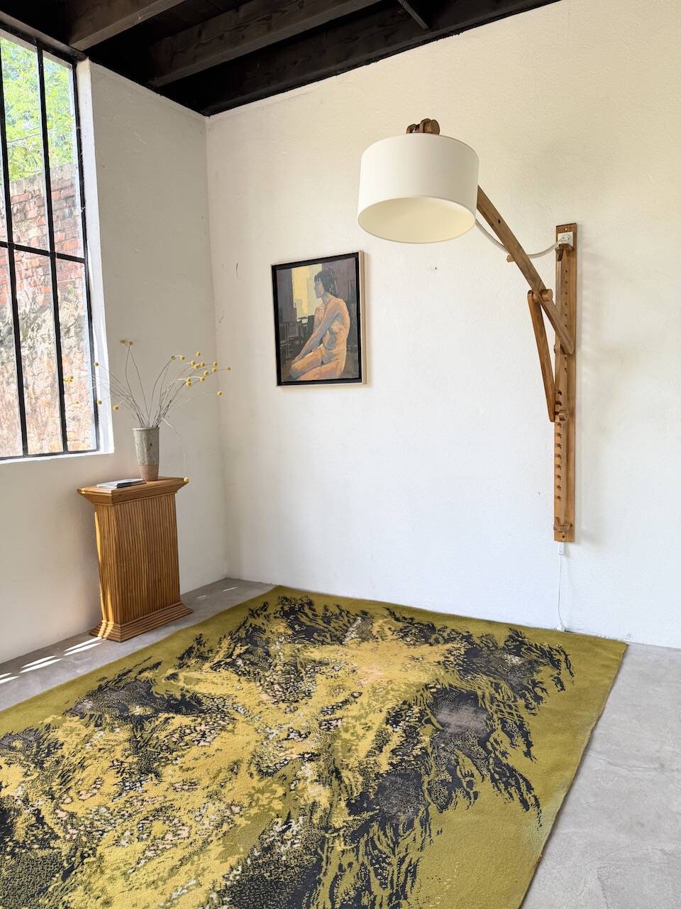 René Fumeron wool rug, 1960, Nevada model