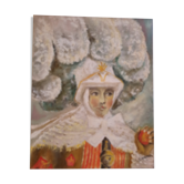 Toile signé Evrard Gille de Binche