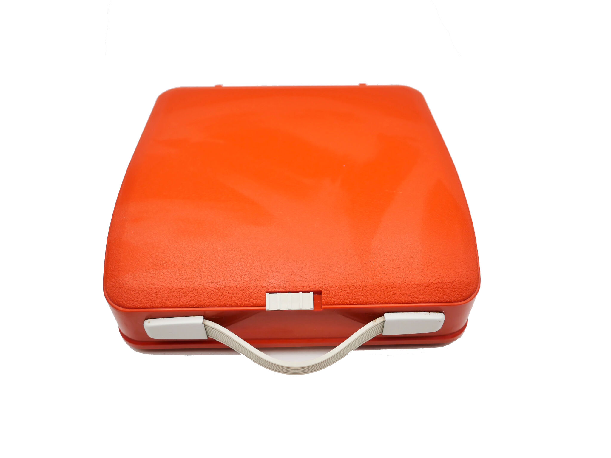 Typewriter hermes baby orange coral and blue cursive revised ribbon new