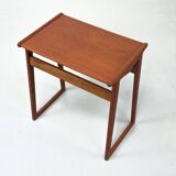 Petite table d'appoint en teck, années 1960