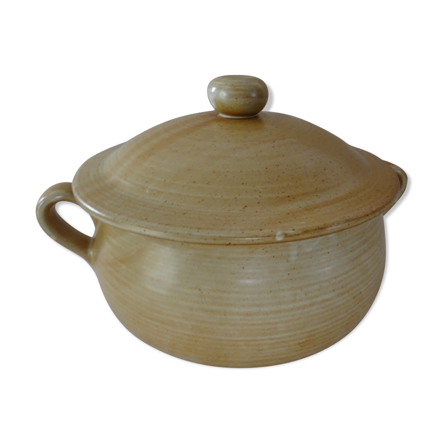 Soup tureen sandstone CNP Village France