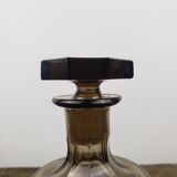 Smoked glass decanter