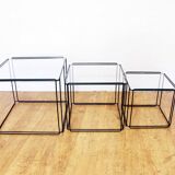 Nesting tables by Max Sauze, Isocèle edition