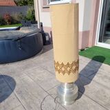 Vintage aluminum table lamp