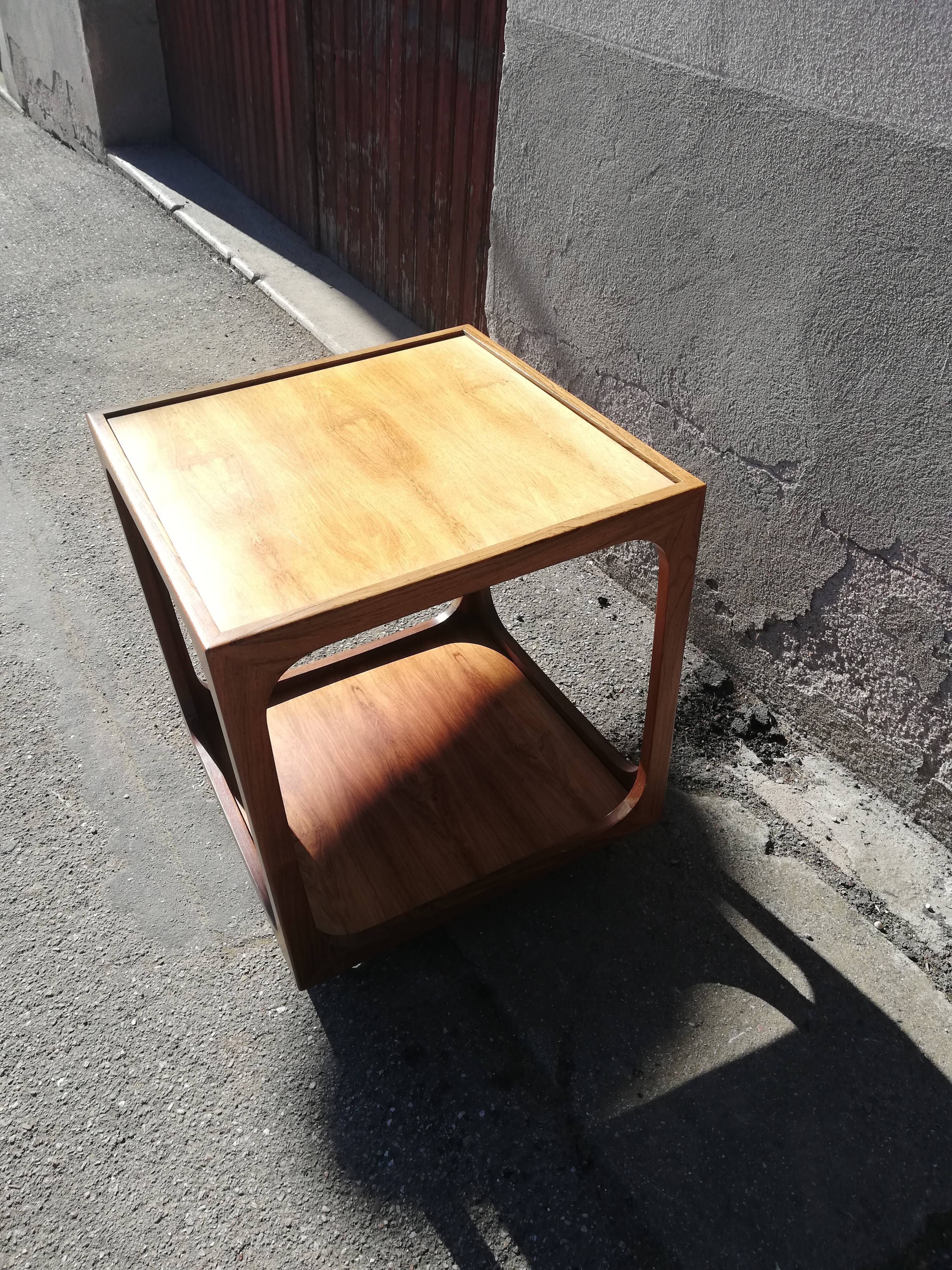 Scandinavian rosewood coffee table