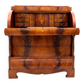 Biedermeier secretary from around 1890, Northern Europe.