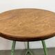 Green Industrial Workshop Stool, 1960s