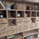 Ancien meuble d'atelier