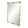 Grand Venetian Murano Glass Mirror with Twisted Torchon Frame