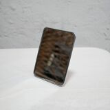 Vintage barber mirror to stand or hang 20cm x 14cm