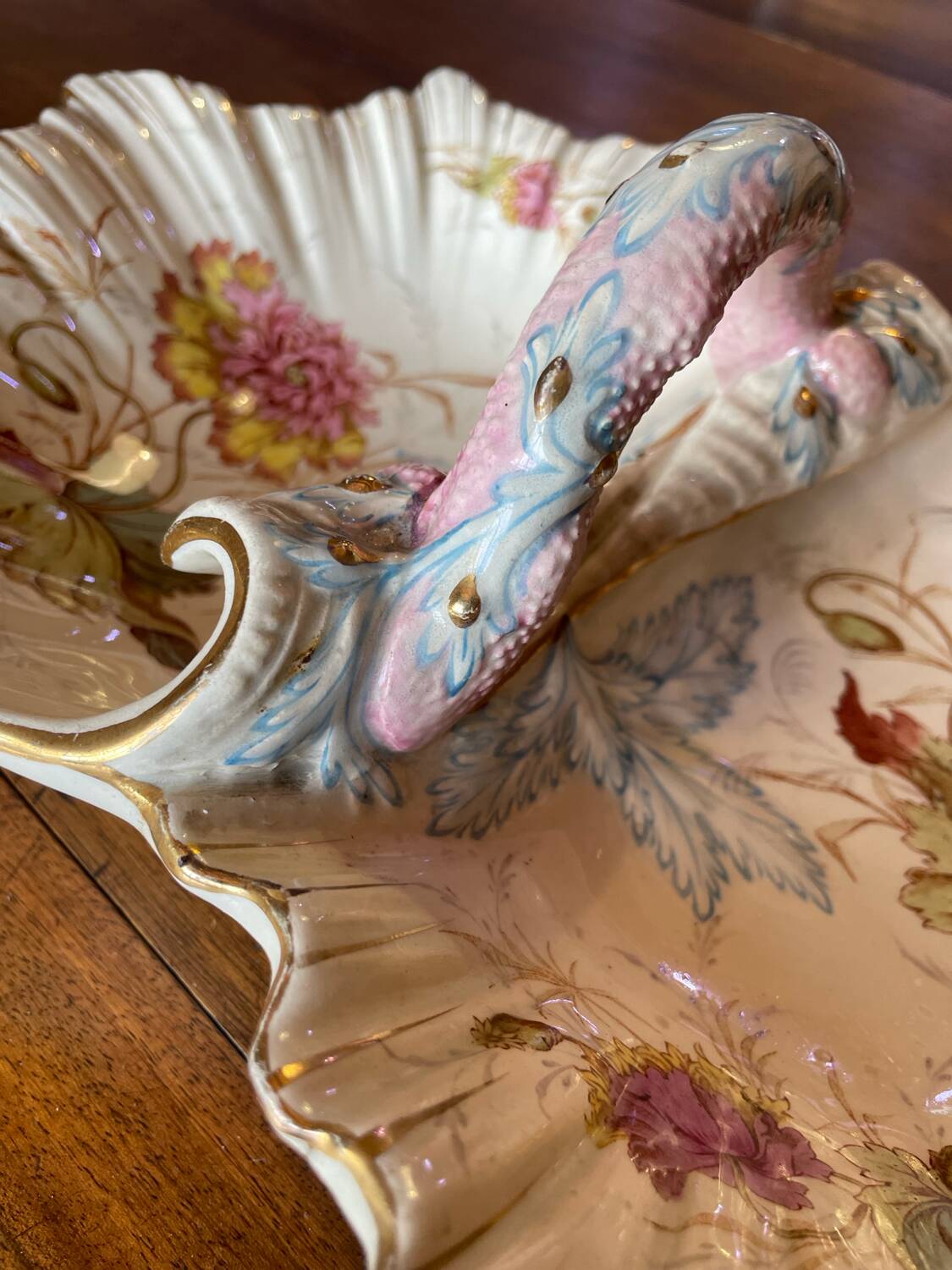 Luneville double compartment dish