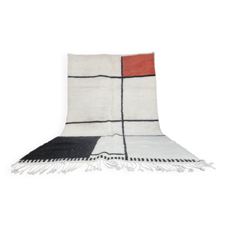 Unique handmade Berber rug 2.5x1.5 m
