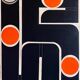 Tableau Olisch « Orange Mecanik » série Bauhaus