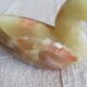 Statuette swan in onyx marble or aragonite