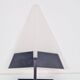 Postmodern Metal & Glass Wall Lamp, Italy, 1980s
