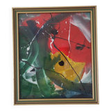 Small abstract painting