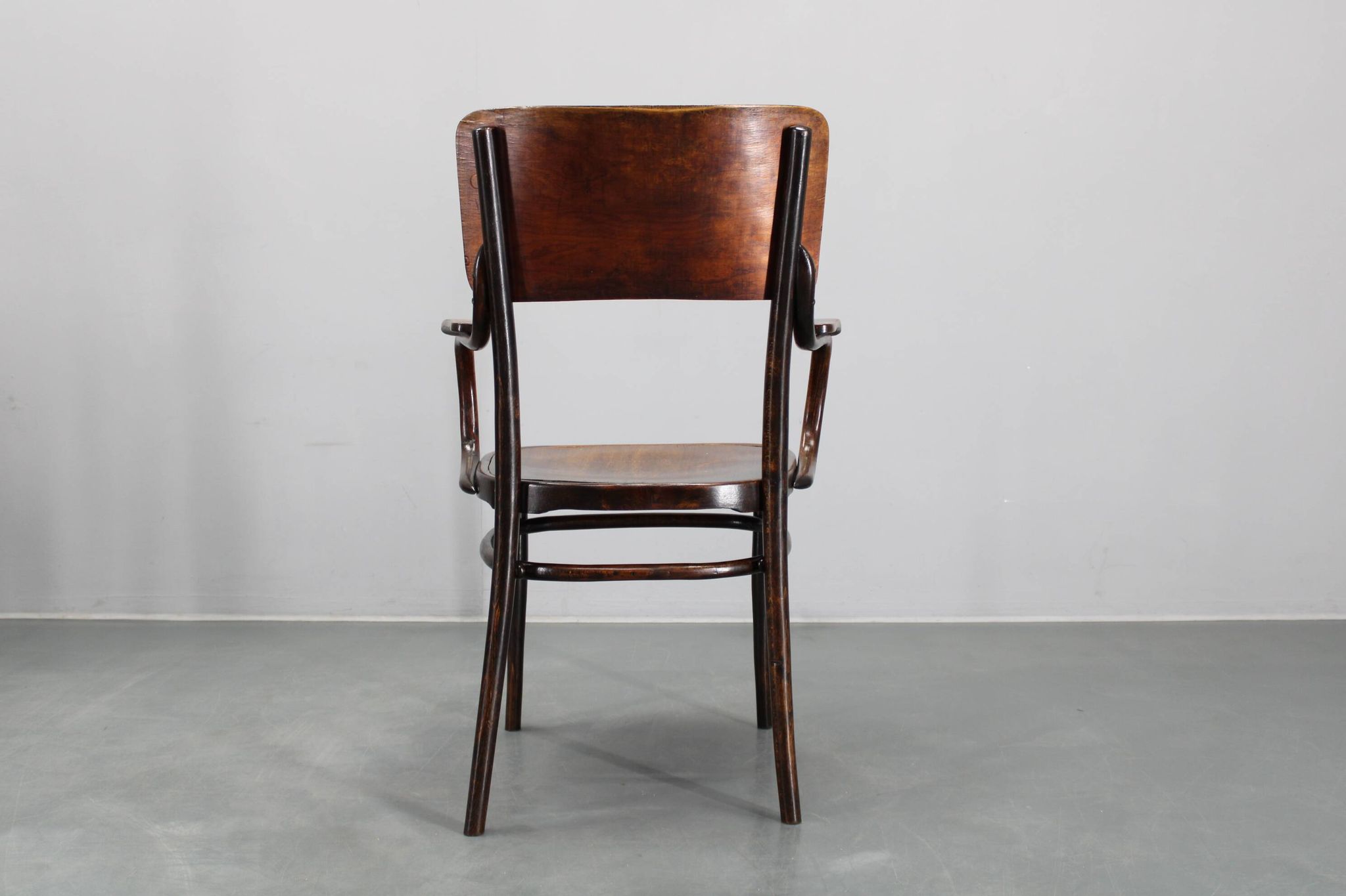 1940s Thonet beech chair no. 57, Czechoslovakia