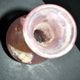 Antique amphora vase in iridescent pink blown glass – Murano, Italy, 20th century