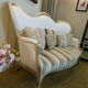 Louis-Philippe canapé with 3 cushions