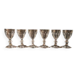 Harcourt service white wine glasses Baccarat
