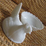 Chicken terrine in white opaline